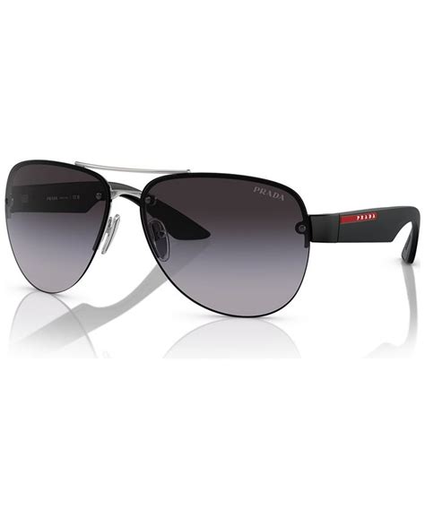 PRADA LINEA ROSSA Men's Sunglasses, PS 55YS 